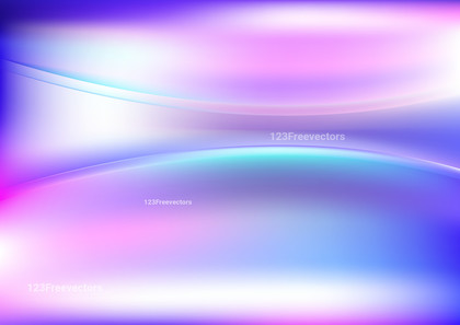 Pink Blue and White Wave Background Template