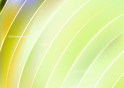 Abstract Light Green Glowing Curved Stripes Background