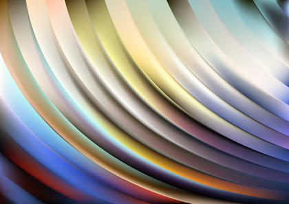 Dark Color Abstract Shiny Curved Stripes Background