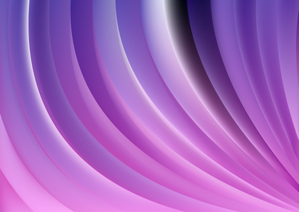 Pink and Purple Glowing Curved Stripes Background