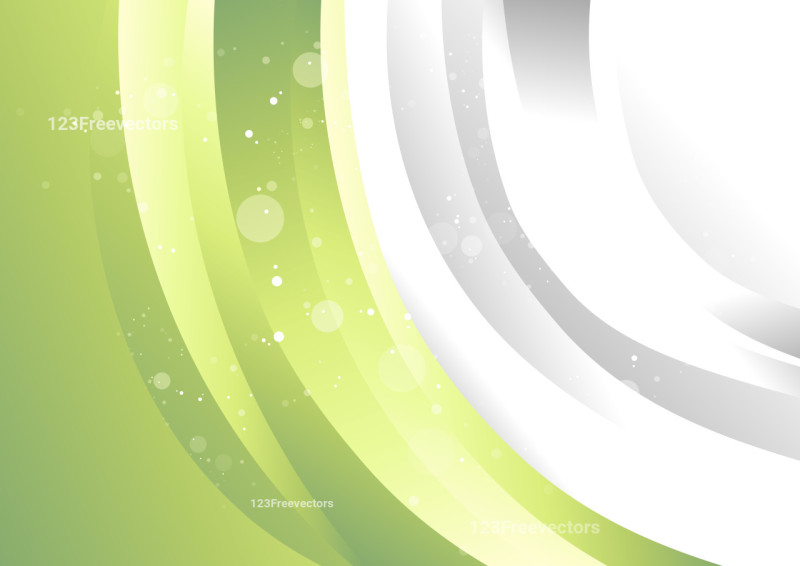 Light Green Abstract Curved Stripes Gradient Background Image