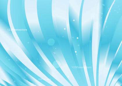 Abstract Blue and White Curved Stripes Gradient Background