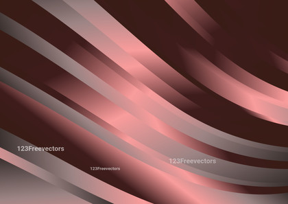 Abstract Red and Grey Curved Stripes Background Vector Image