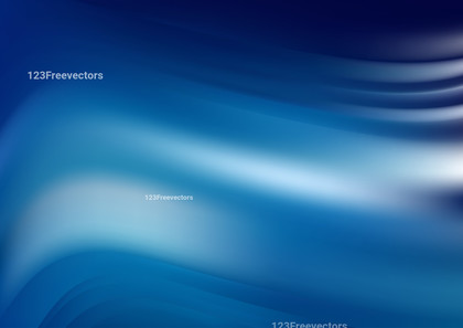 Abstract Blue Blurred Wave Background Vector Eps