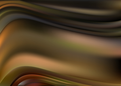 Brown and Green Blurred Wave Background