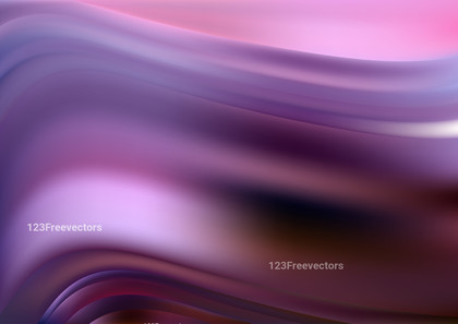 Abstract Pink and Purple Wavy Blurred Background