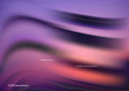 Red and Purple Wavy Gradient Blurred Background