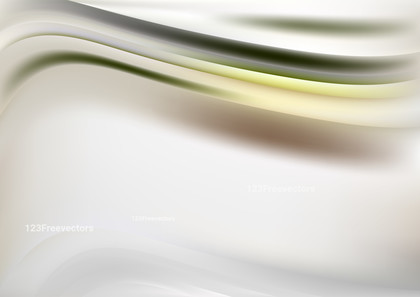 Abstract Brown Green and White Blurred Background