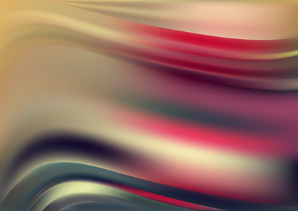 Abstract Red Orange and Blue Blurred Background Design