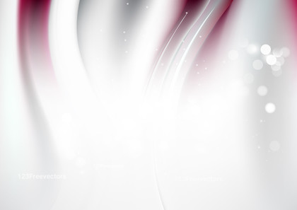 Pink and White Bokeh Vertical Wavy Background