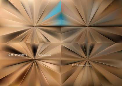 Blue and Brown Radial Background Graphic