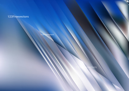 Abstract Blue and White Diagonal Lines Background Vector