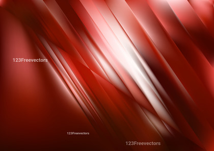 Abstract Red and White Straight Lines Background Vector Illustration