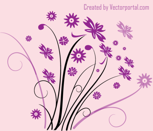 Flourish Vector Design Element