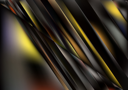 Abstract Black Brown and Yellow Straight Lines Background