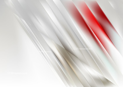 Abstract White Red and Grey Diagonal Lines Background Vector Image