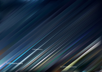 Abstract Dark Blue Light Shiny Straight Lines Background Vector