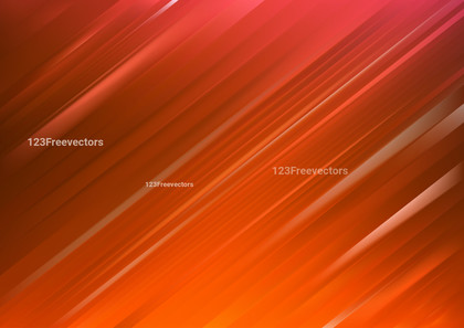 Orange Shiny Diagonal Lines Background Vector Illustration