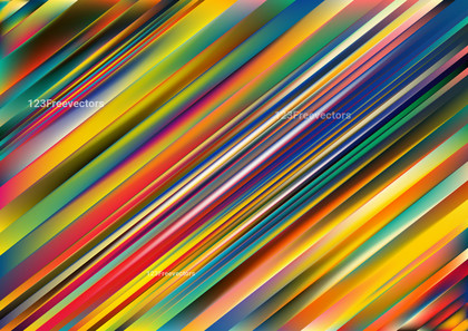 Shiny Colorful Straight Lines Abstract Background Image