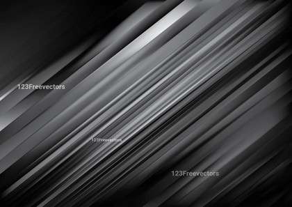 Abstract Black and Grey Shiny Diagonal Lines Background Image