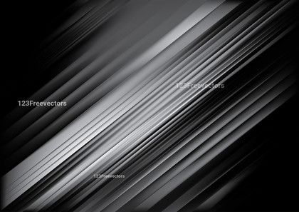 Abstract Black and Grey Light Shiny Straight Lines Background Vector Graphic