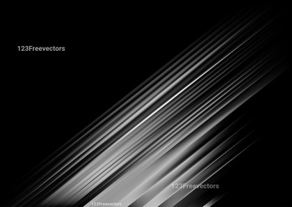 Abstract Black and Grey Shiny Diagonal Lines Background
