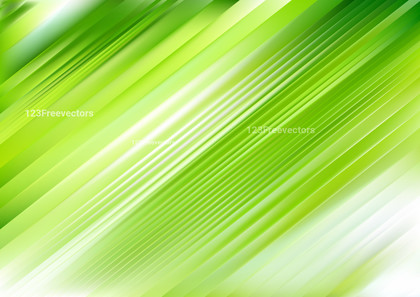 Green and White Light Shiny Straight Lines Background Vector Image