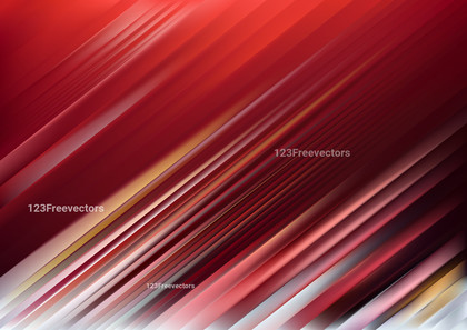 Shiny Red and White Diagonal Lines Abstract Background