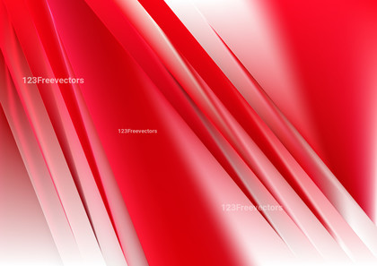 Red and White Shiny Straight Lines Background Vector Image