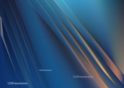 Shiny Blue and Brown Diagonal Lines Background