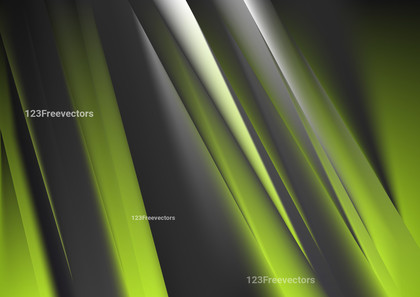 Green and Grey Light Shiny Straight Lines Background Vector