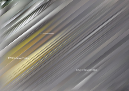 Abstract Grey and Yellow Shiny Diagonal Lines Background Illustration
