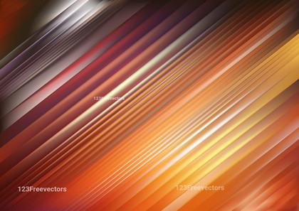 Abstract Orange and Grey Shiny Straight Lines Background