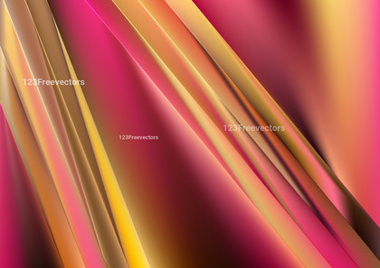 Shiny Pink and Orange Diagonal Lines Abstract Background