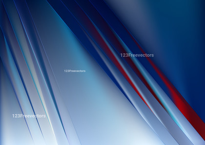 Abstract Red and Blue Shiny Straight Lines Background Graphic