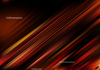 Black Red and Yellow Shiny Straight Lines Abstract Background Illustration
