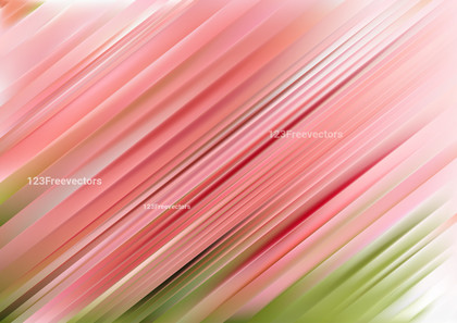 Pink Green and White Shiny Straight Lines Abstract Background