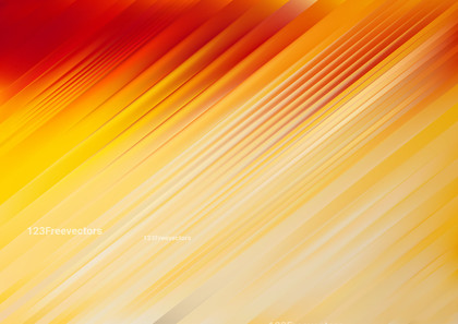 Shiny Red White and Yellow Diagonal Lines Abstract Background