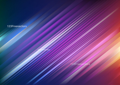 Pink Red and Blue Light Shiny Straight Lines Background