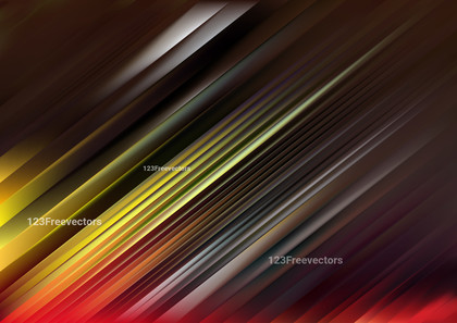Red Yellow and Brown Shiny Straight Lines Abstract Background
