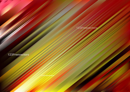 Red Yellow and Green Shiny Diagonal Lines Abstract Background