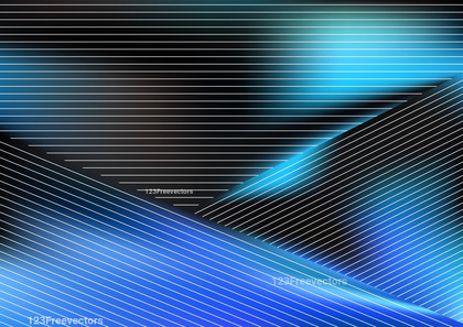 Black and Blue Slanting Lines Background Illustrator