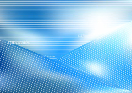 Blue and White Diagonal Lines Background Vector Eps