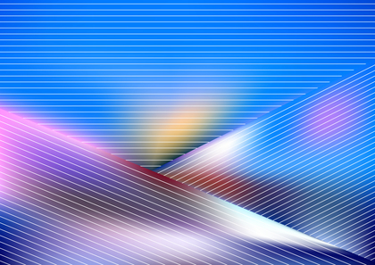 Pink Blue and White Parallel Lines Background Design