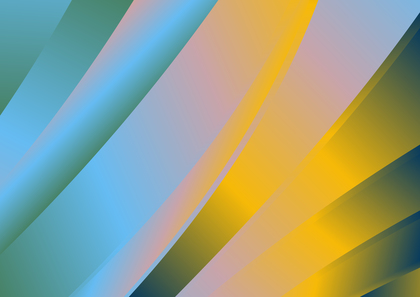 Blue Green and Orange Abstract Gradient Diagonal Background