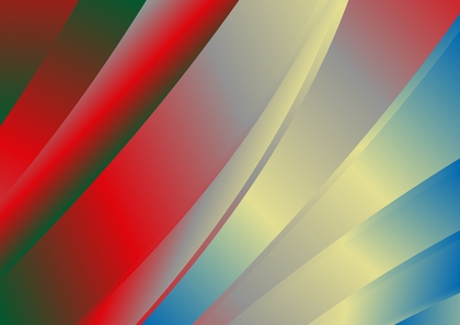 Red Green and Blue Abstract Gradient Diagonal Background Vector Image