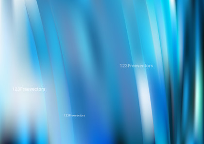 Abstract Blue and White Shiny Vertical Lines and Stripes Background Image