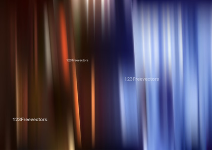 Blue and Brown Abstract Shiny Vertical Lines Background