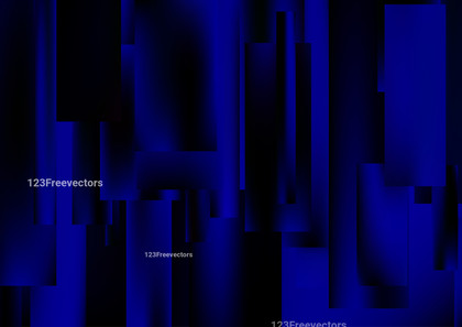 Abstract Cool Blue Modern Geometric Shapes Background