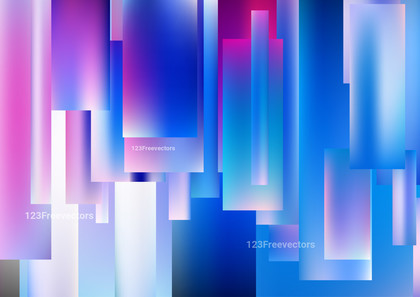 Pink Blue and White Abstract Geometric Background